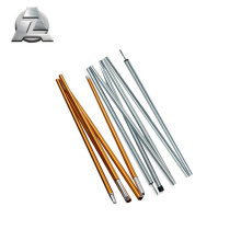 7001 series telescopic camping aluminum tent extension pole